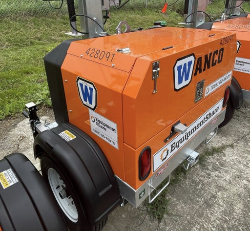 2024 Wanco WLTT-4MM4K Diesel, Deep Sea Controller, Shore Power Plug, Auto Start, (4) 350W LED Floodlights, 4kW Generator, 60 Gal Fuel Tank, 2" Ball, T3