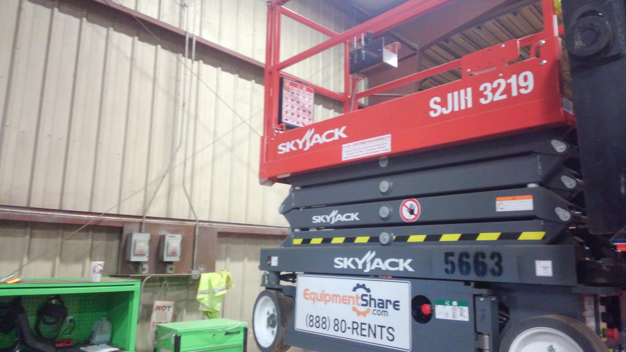 2017 Skyjack SJIII-3219 SJ3219, Trojan Battery Set, Extended Warranty 5yr/5k hr