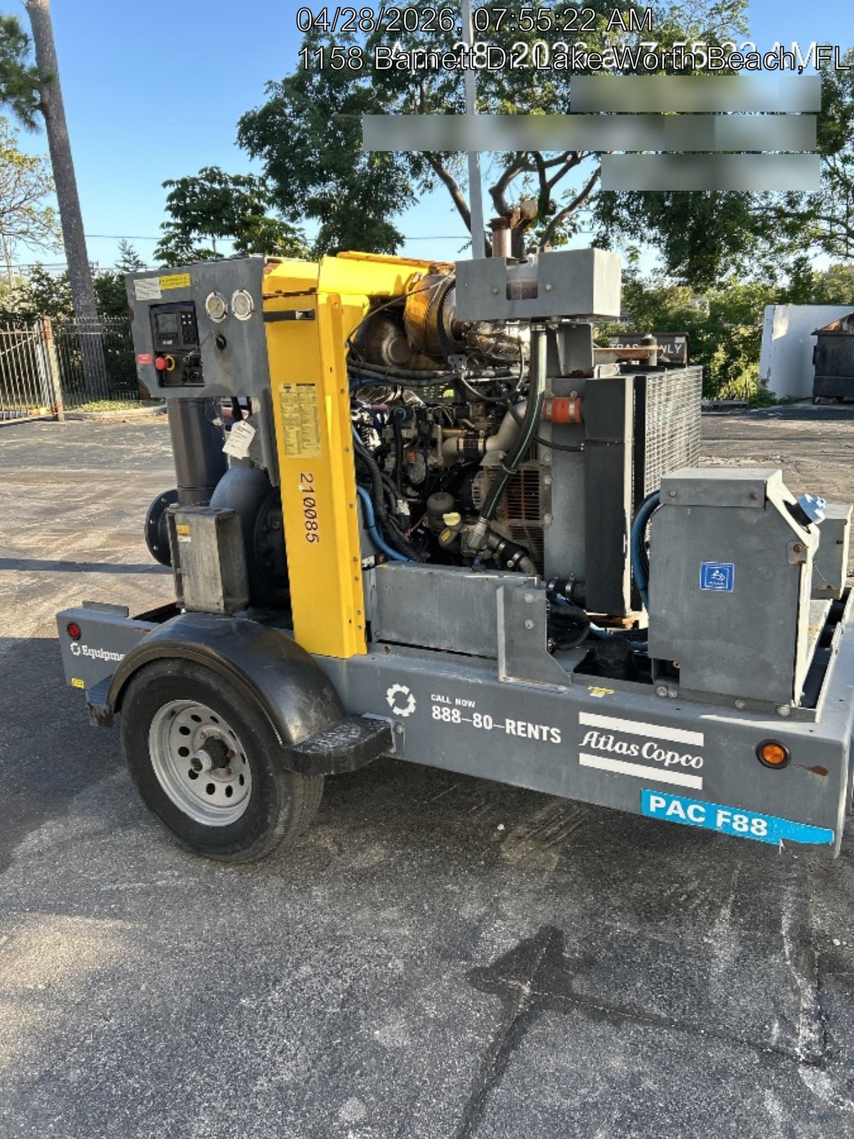 2022 ATLAS COPCO PAC F88 PD