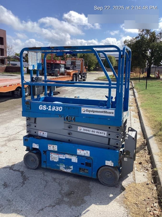 2019 Genie GS-1930 Genie GS-1930 Scissor Lift w/Standard Options