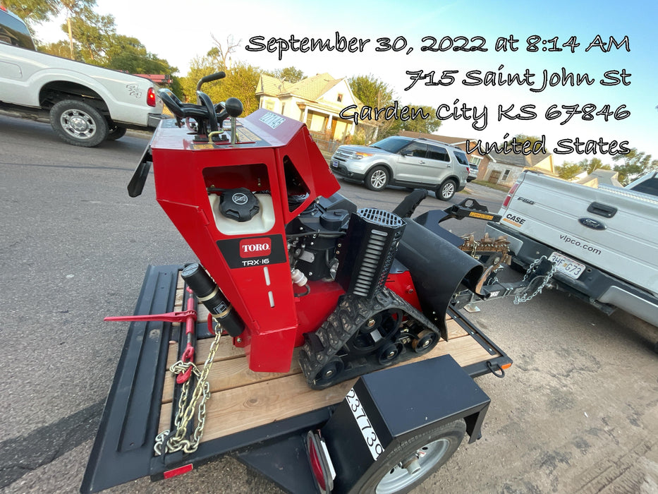 2022 TORO TRX-16