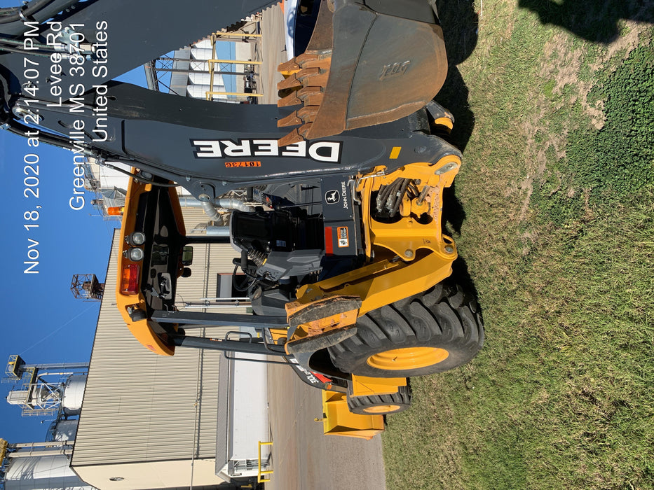 2020 John Deere 310LEP - Extendable Stick Canopy, 4WD, Extendable Stick, Pilot Controls, 2 Way Hydraulics, TAG Manual QC