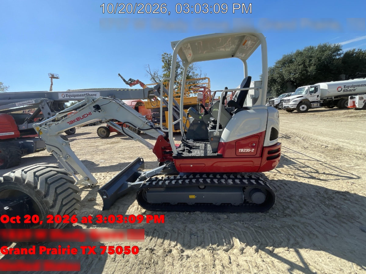 2024 TAKEUCHI TB235-2R