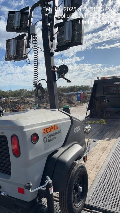 2024 Wacker Neuson LTT4 Diesel, Kohler KDW702, Deep Sea Controller, Auto Start, LED 320W, Bypass Outlet, T3