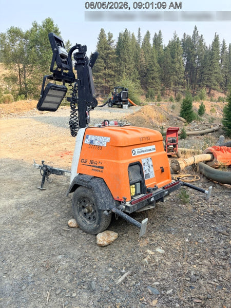 2023 Generac MLT2 Diesel, Flex Switch 120V Input, Powerzone Controller, 
(4) 320W LED Lights, 4kW Generator, 39.9 Gal Fuel Tank, 2" Ball, T3