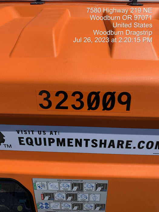 2023 Generac MLT2 Diesel, Flex Switch 120V Input, Powerzone Controller, (4) 320W LED Lights, 4kW Generator, 39.9 Gal Fuel Tank, 2" Ball, T3