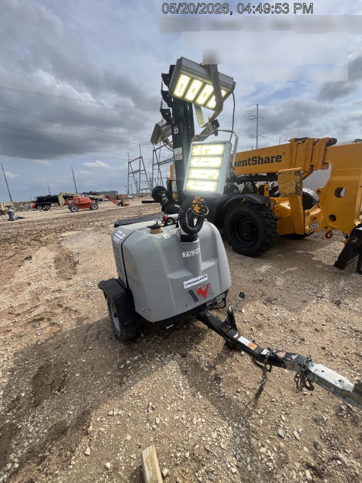2020 Wacker Neuson LTV6K-LED LED Lighting 300 W Vertical Mast
