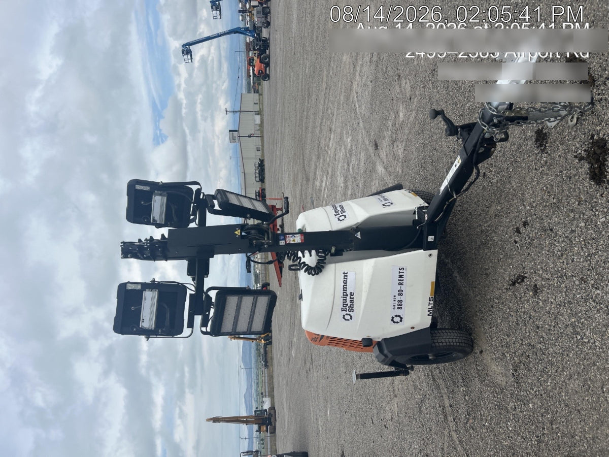 2024 Generac MLT2 Diesel, Flex Switch 120V Input, Powerzone Controller, 
(4) 320W LED Lights, 4kW Generator, 39.9 Gal Fuel Tank, 2" Ball, T3