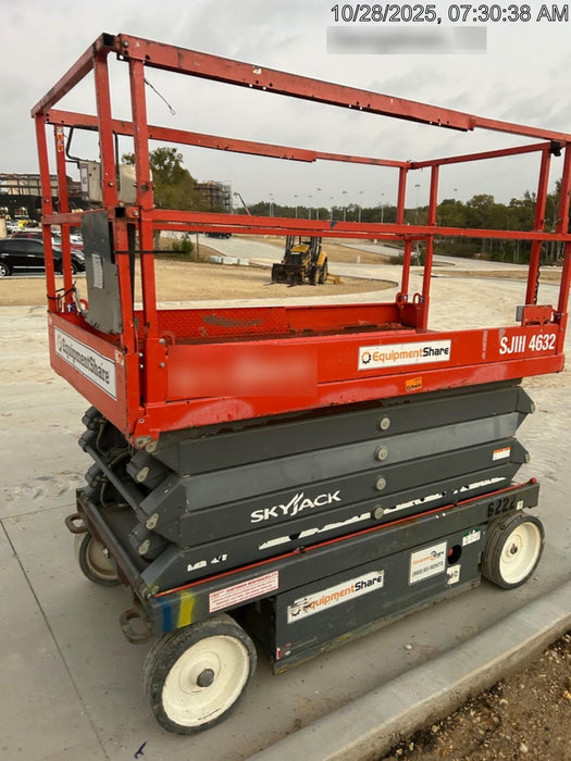 2017 Skyjack SJIII-4632 Skyjack SJ4632, Trojan Battery Set, Extended Warranty 5yr/5k hr