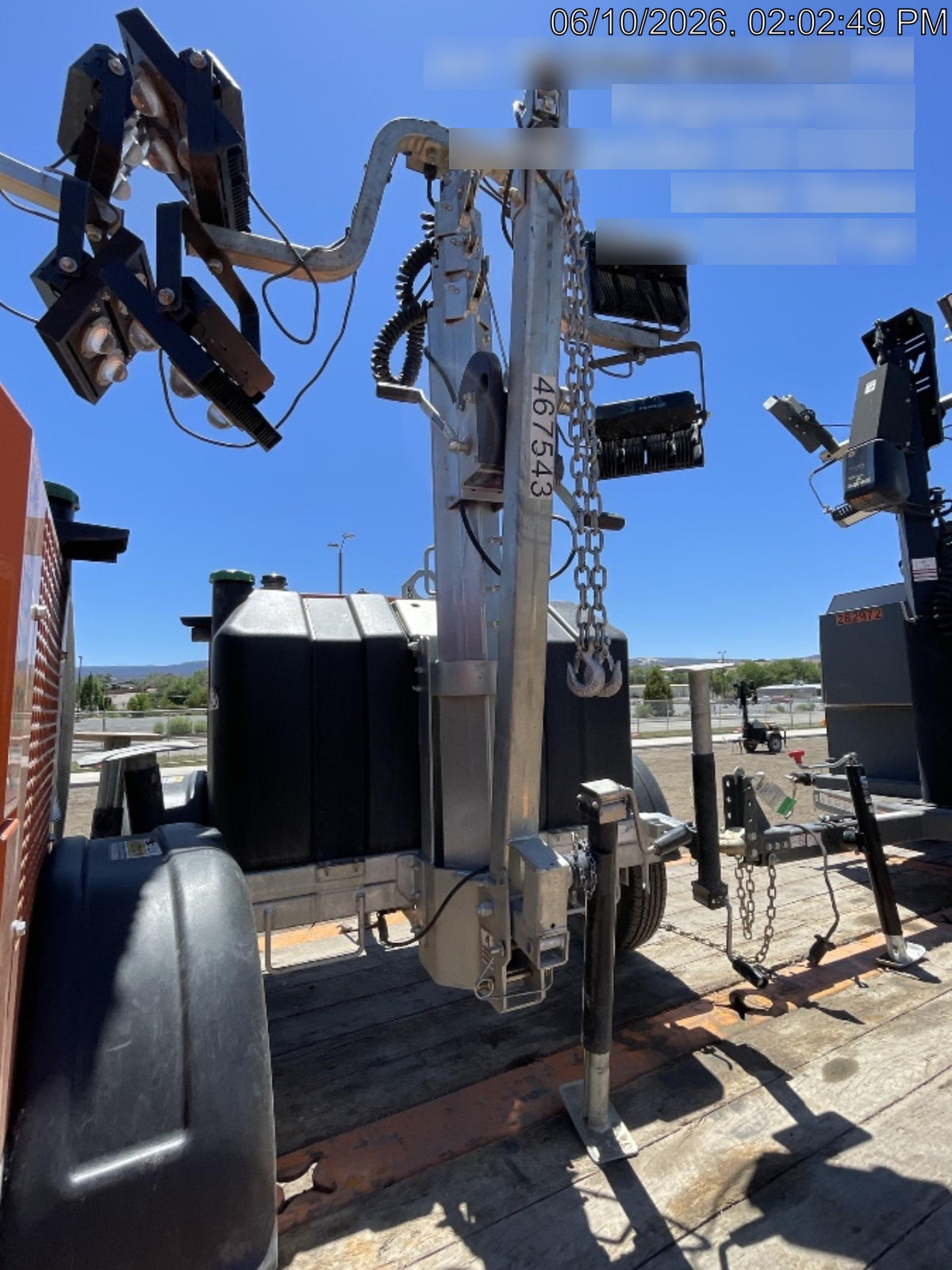 2024 Wanco WLTT-4MM4K Diesel, Deep Sea Controller, Shore Power Plug, Auto Start, (4) 350W LED Floodlights, 4kW Generator, 60 Gal Fuel Tank, 2" Ball, T3