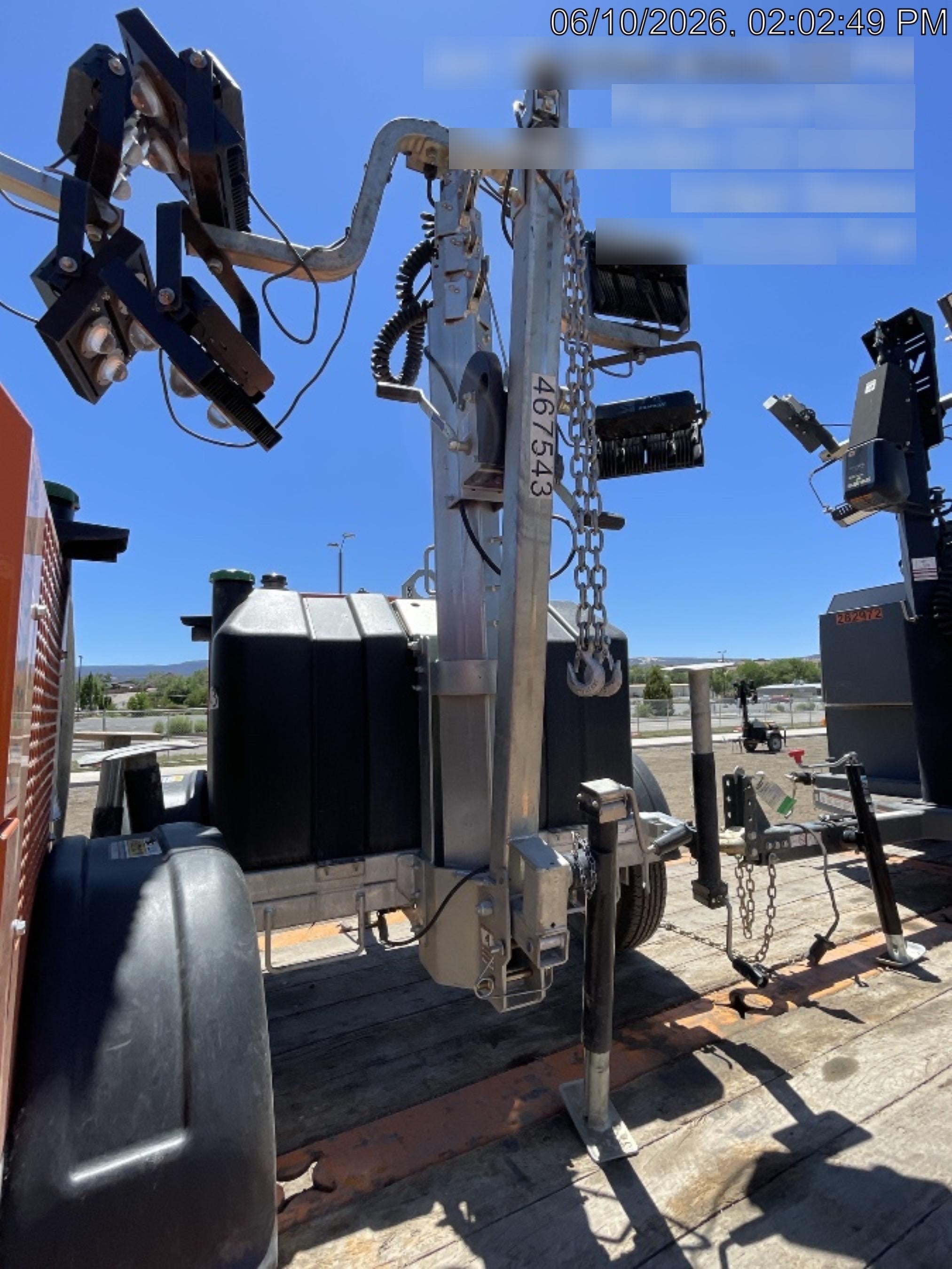 2024 Wanco WLTT-4MM4K Diesel, Deep Sea Controller, Shore Power Plug, Auto Start, (4) 350W LED Floodlights, 4kW Generator, 60 Gal Fuel Tank, 2" Ball, T3