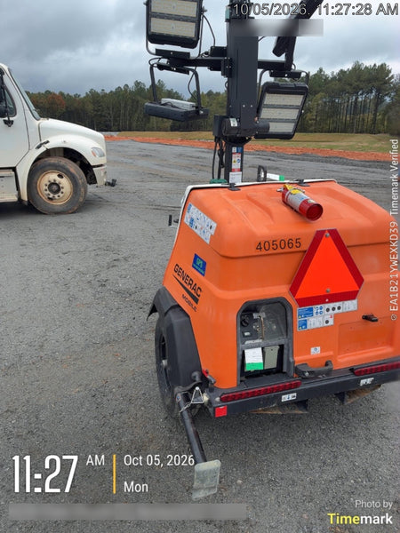 2024 Generac MLT6SKDS-STD4 ELEC WINCH Diesel, Electric Winch Mast, Powerzone Controller, (4) 320W LED Lights, 4kW Generator, 39.9 Gal Fuel Tank, 2" Ball, T3