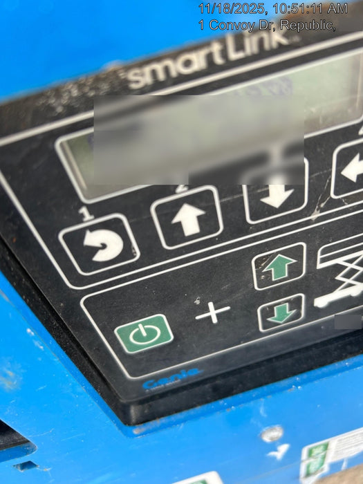 2019 Genie GS-1930 Fixed Rails with Chain Entry