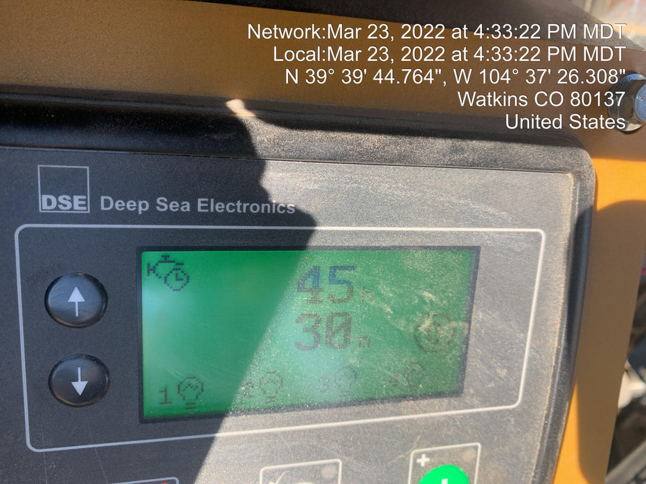 2021 Allmand NLV3GR (4) LED Light Fixture 350W, 23' Vertical Mast, 3kW Prime, Towable, Deep Sea L401, Leveling Jacks, Yanmar T4F 5.8hp