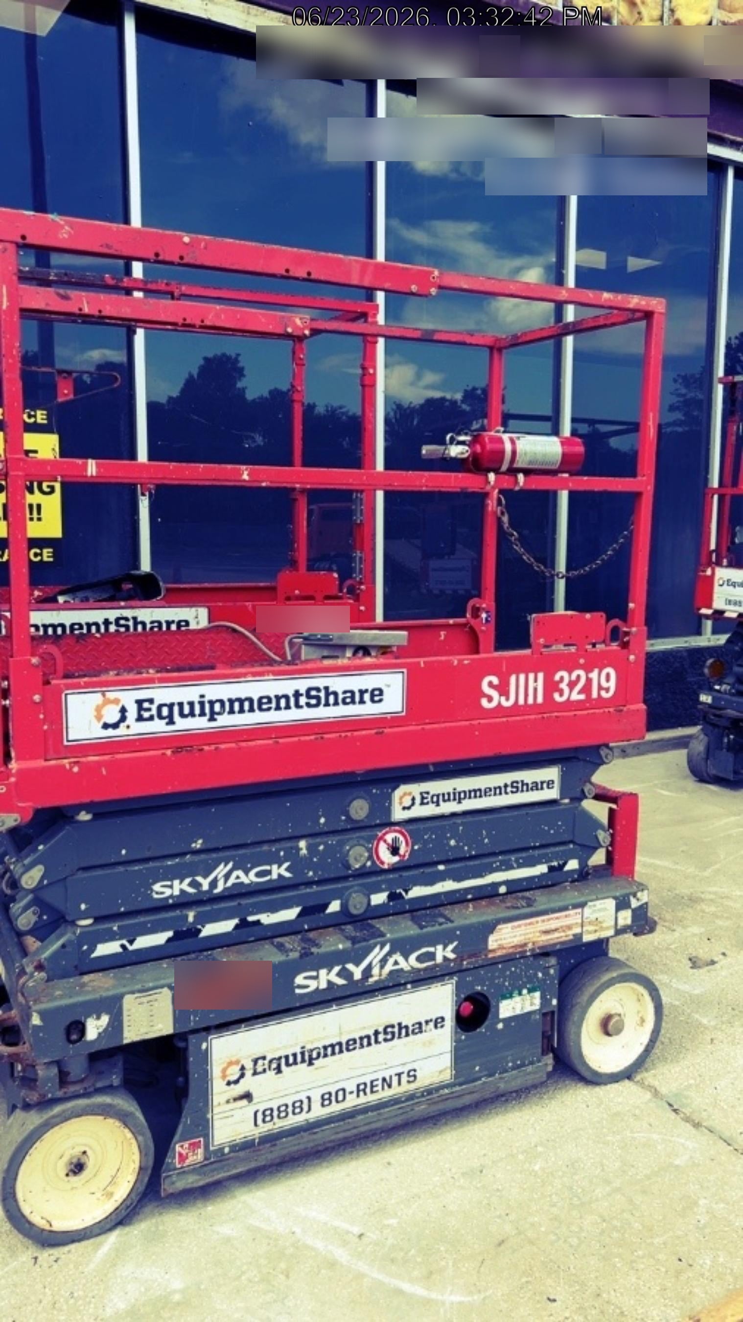 2019 Skyjack SJIII-3219 Standard Options