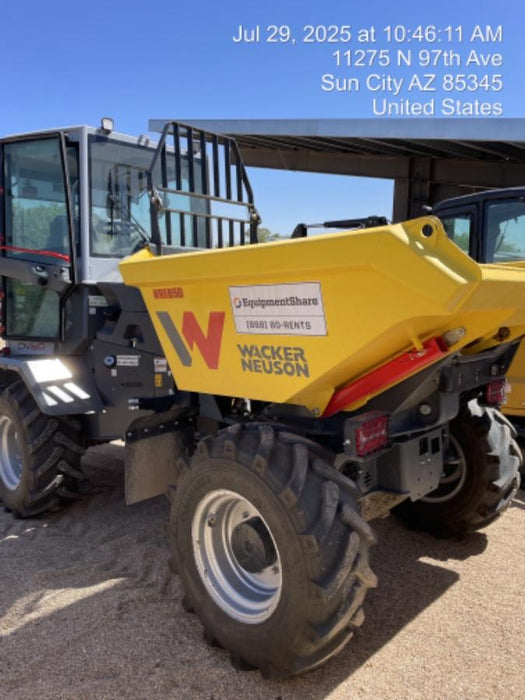 2025 WACKER NEUSON DV604 Cab Standard Tires