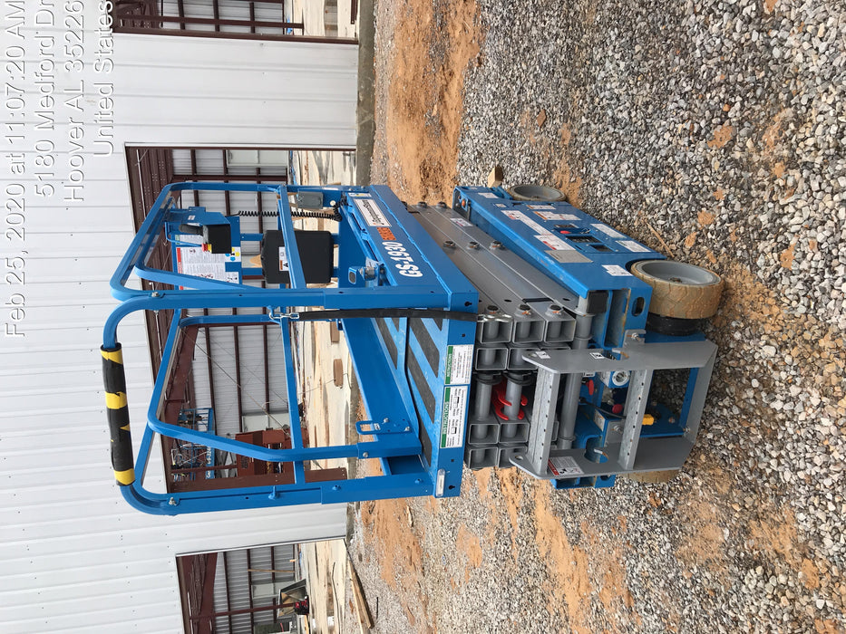 2019 Genie GS-1930 Fixed Rails with Chain Entry