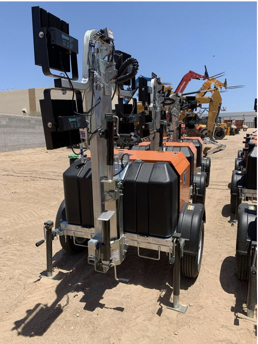 2024 Wanco WLTT-4MM4K Diesel, Deep Sea Controller, Shore Power Plug, Auto Start, (4) 350W LED Floodlights, 4kW Generator, 60 Gal Fuel Tank, 2" Ball, T3