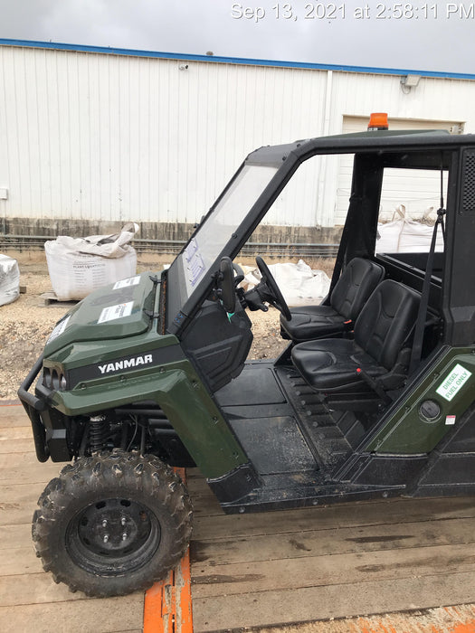 2021 Yanmar YU1000 Canopy, Steel Wheel, Poly WindShield, Beacon, Backup Alarm