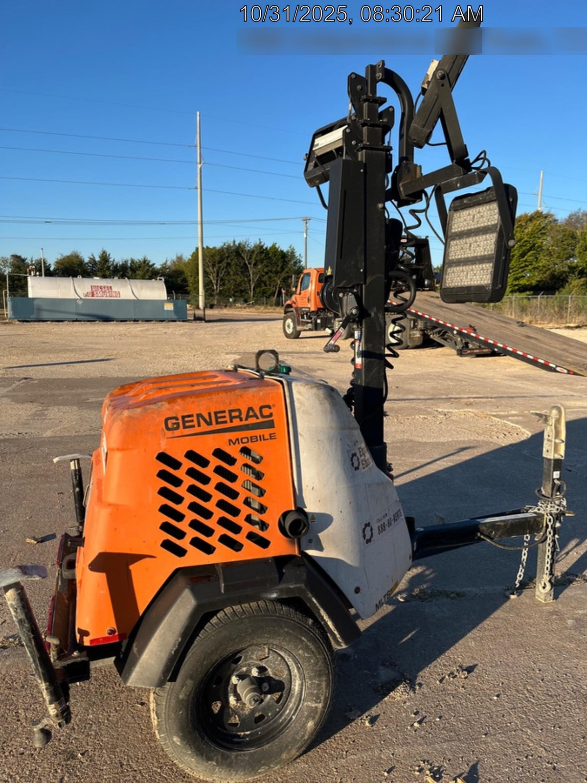 2024 Generac MLT2 Diesel, Flex Switch 120V Input, Powerzone Controller, 
(4) 320W LED Lights, 4kW Generator, 39.9 Gal Fuel Tank, 2" Ball, T3