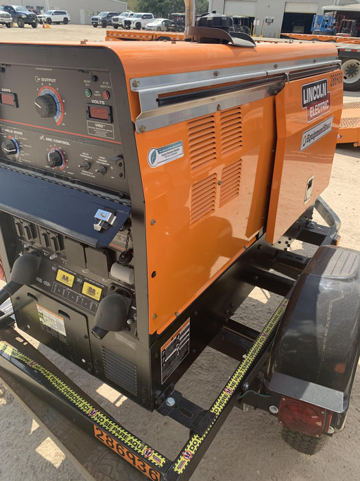 2022 Lincoln Electric LE400 Kubota V1505, Trlr, Cable Rack, Light Kit, ES Decals, T3