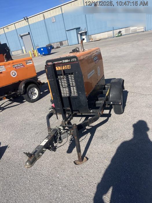 2021 Lincoln Electric Vantage 322 Vantage 322 Ready Pak 3 w/ Decals, ORANGE (includes trailer, cable rack, fender light kit) NO Telematics