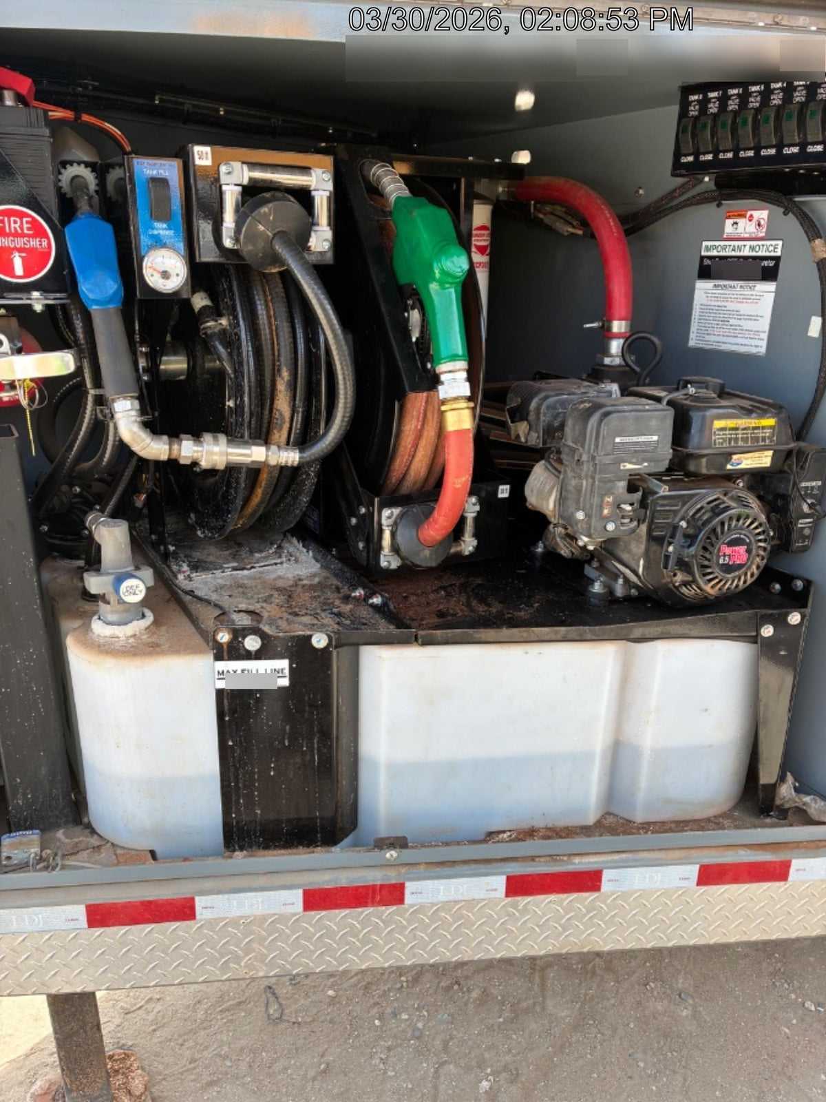 2025 THUNDER CREEK MTT920 - Hazmat not required