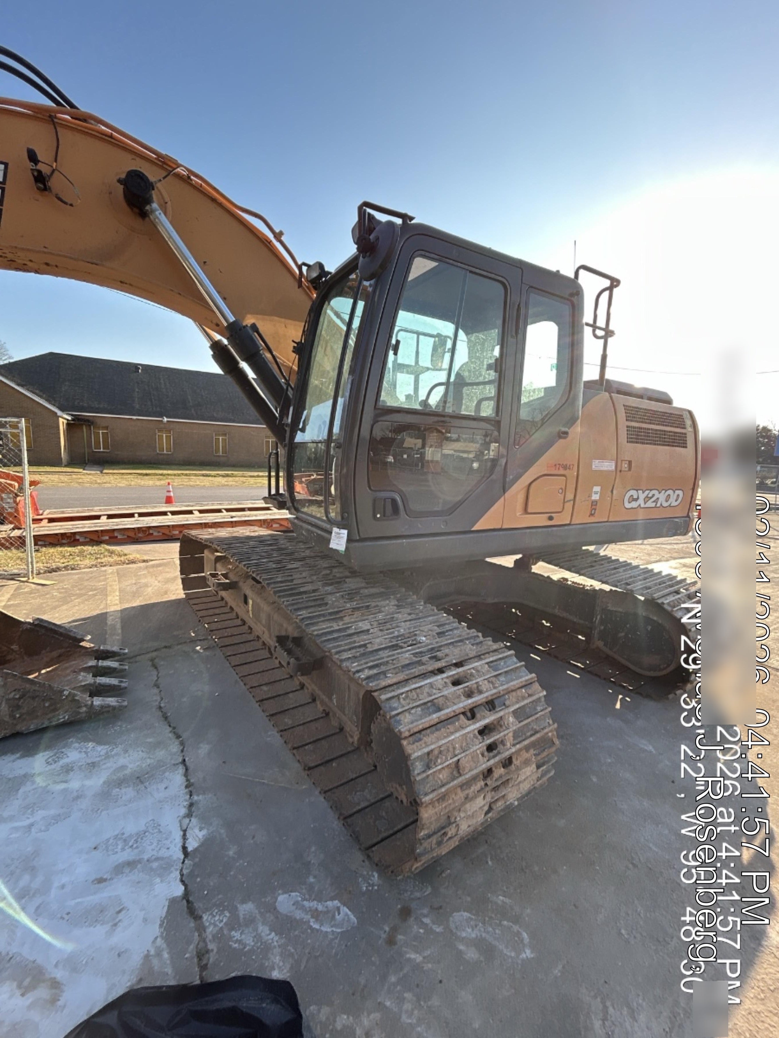 2021 CASE CX210D