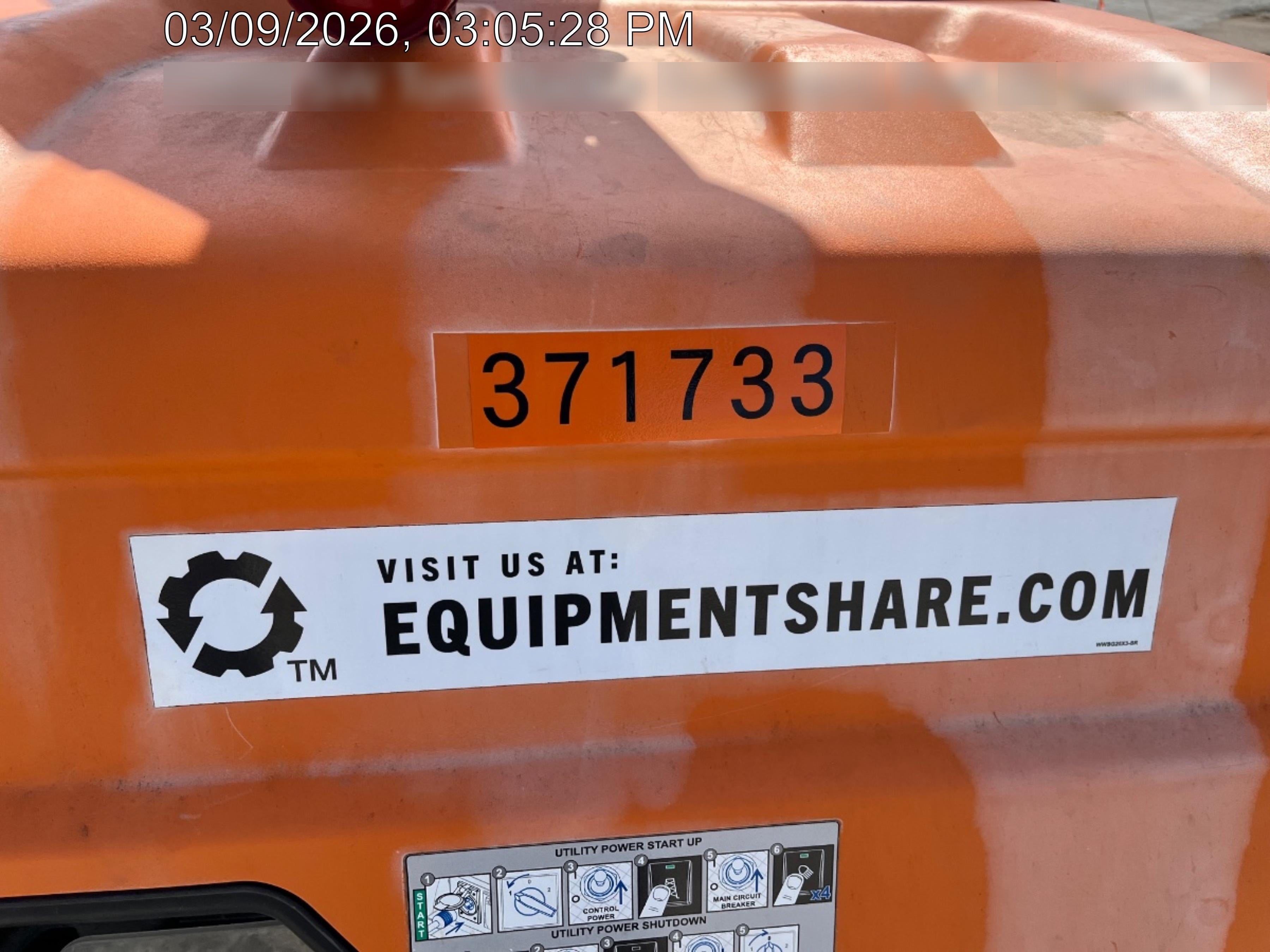 2023 Generac MLT2 Diesel, Flex Switch 120V Input, Powerzone Controller, 
(4) 320W LED Lights, 4kW Generator, 39.9 Gal Fuel Tank, 2" Ball, T3