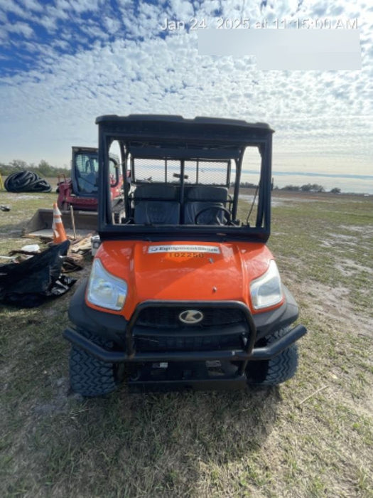 Kubota RTV-X1140W-H 4WD, LED Strobe, Windshield Acrylic Clear, Plastic Canopy, Wire Harness Kit, Backup Alarm