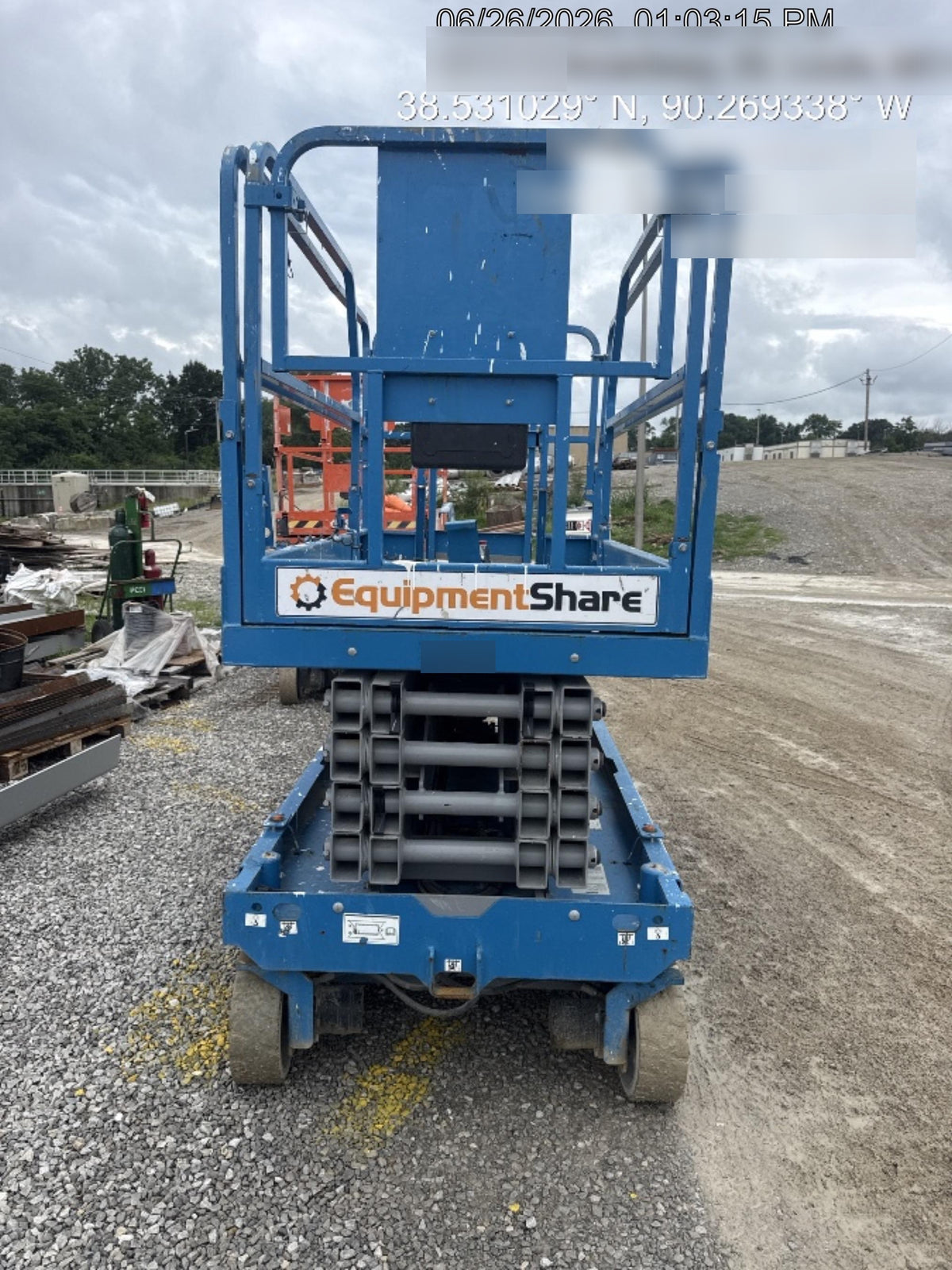 2018 Genie GS-3246 Genie GS-3246 w/Folding rails, Full height swing gate
