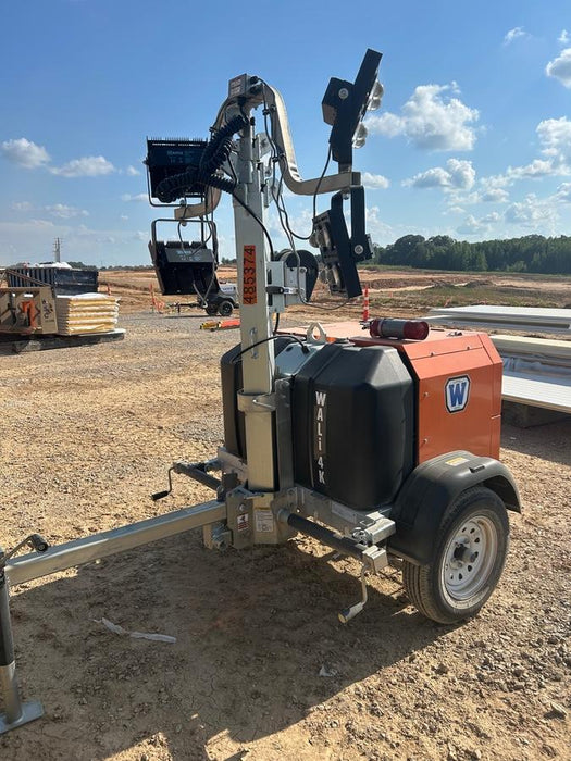 2025 Wanco WLTT-4MM4K Diesel, Mitsubishi L2E, 9.0HP @1800 rpm, Deep Sea Controller, Shore Power Plug, Auto Start, (4) 350W LED Floodlights, 4kW Generator, 60 Gal Fuel Tank, 2" Ball, T3