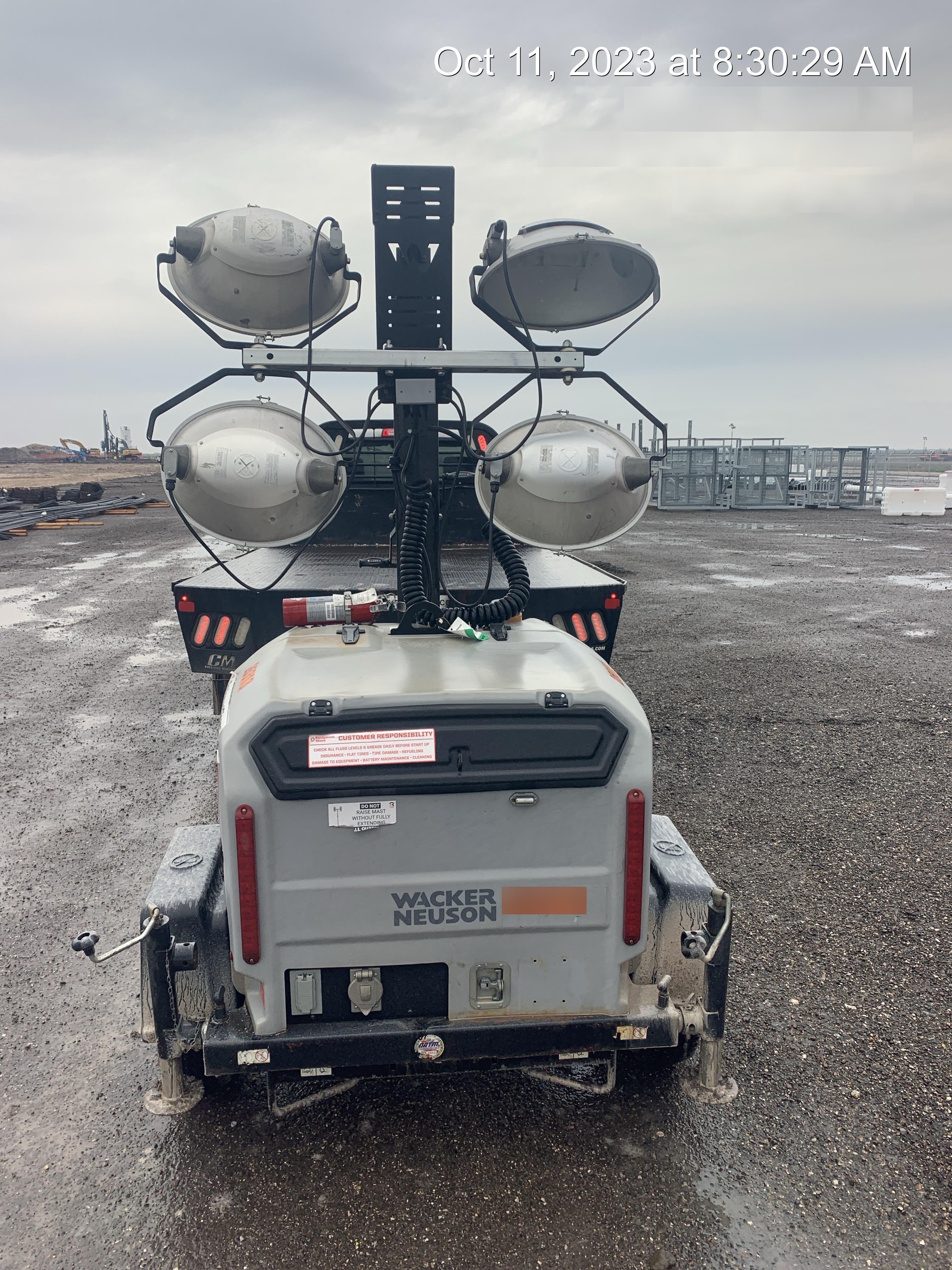 2019 Wacker Neuson LTV6L-MH Standard Options, ES Track Hardware, Fuel Level Sensor