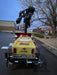 2022 Allmand NLV3GR (4) LED Light Fixture 350W, 23' Vertical Mast, 3kW Prime, Towable, ES Decals, T3