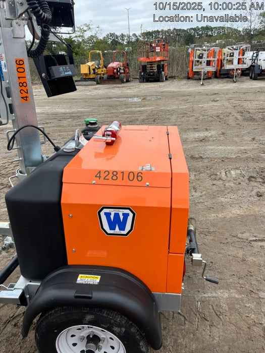 2024 Wanco WLTT-4MM4K Diesel, Deep Sea Controller, Shore Power Plug, Auto Start, (4) 350W LED Floodlights, 4kW Generator, 60 Gal Fuel Tank, 2" Ball, T3