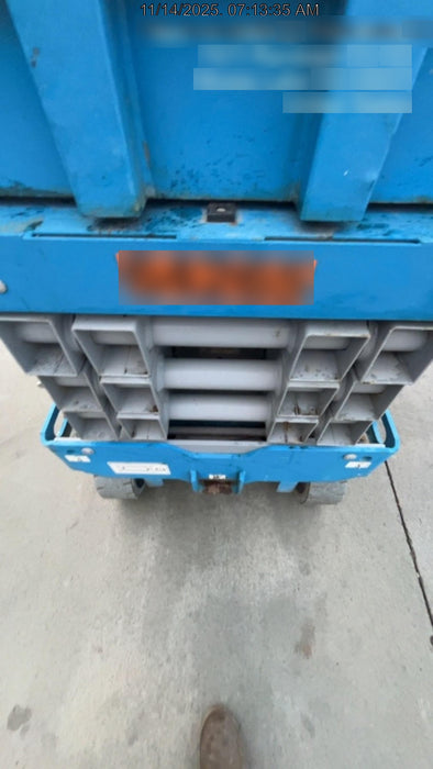 2020 Genie GS-1930 Solid Non Marking Tires, Beacon, Folding rails with half height swing gate, 800W Inverter