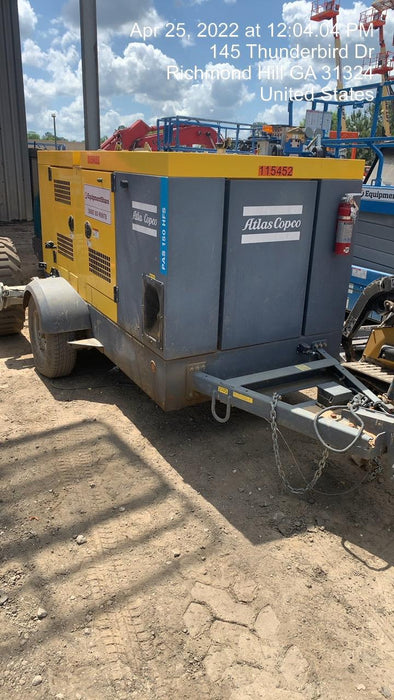 2020 ATLAS COPCO PAS 150 HF CS Enclosed
