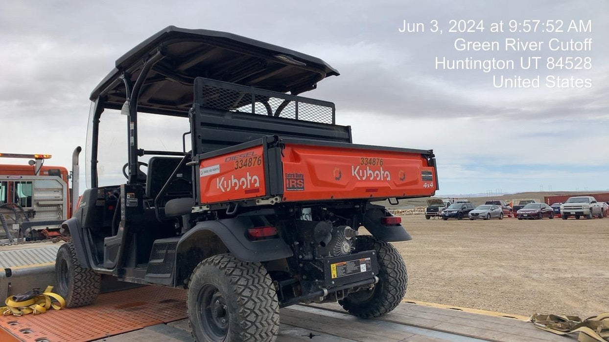 2023 Kubota RTV-X1140W-H 4WD, LED Strobe, Windshield Acrylic Clear, Plastic Canopy, Wire Harness Kit, Backup Alarm