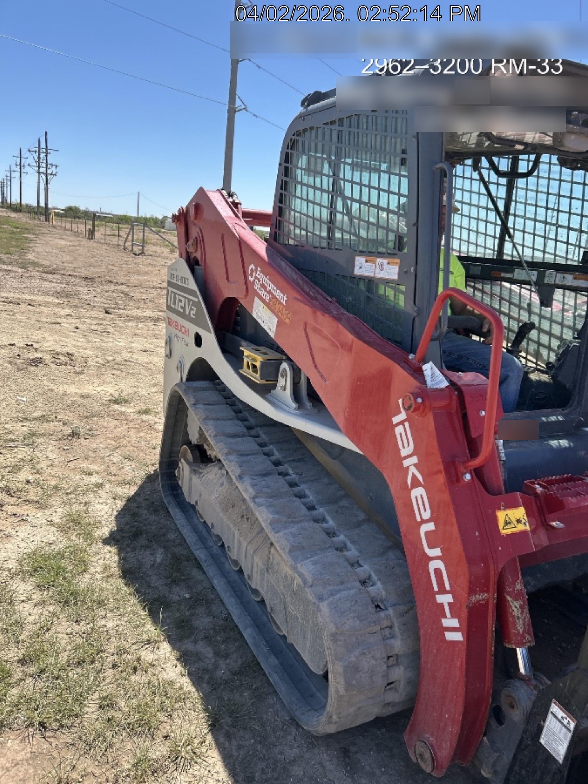 2025 TAKEUCHI TL12V2-CRHR
