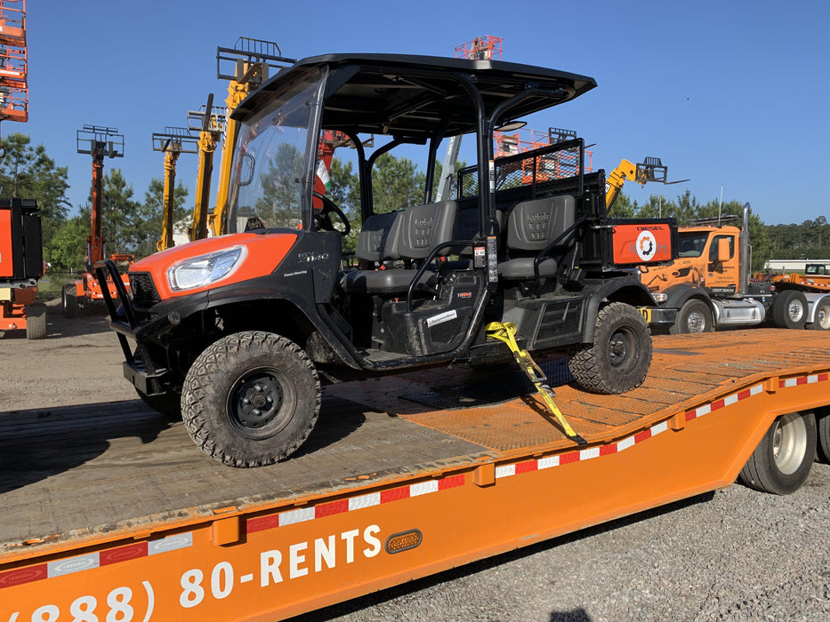 2021 Kubota RTV-X1140W-H Plastic Canopy, Windshield Acrylic Clear, LED Strobe Light, Wire Harness Kit, Back up Alarm