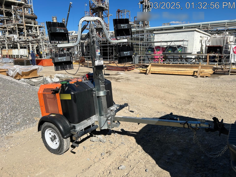 2024 Wanco WLTT-4MM4K Diesel, Deep Sea Controller, Shore Power Plug, Auto Start, (4) 350W LED Floodlights, 4kW Generator, 60 Gal Fuel Tank, 2" Ball, T3