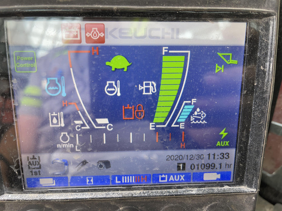 2020 Takeuchi TL12R2-CR Cab/Heat/Air, 111hp, Hydraulic QC