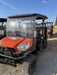 2022 Kubota RTV-X1140W-H Plastic Canopy, Windshield Acrylic Clear, LED Strobe Light, Wire Harness Kit, Back up Alarm