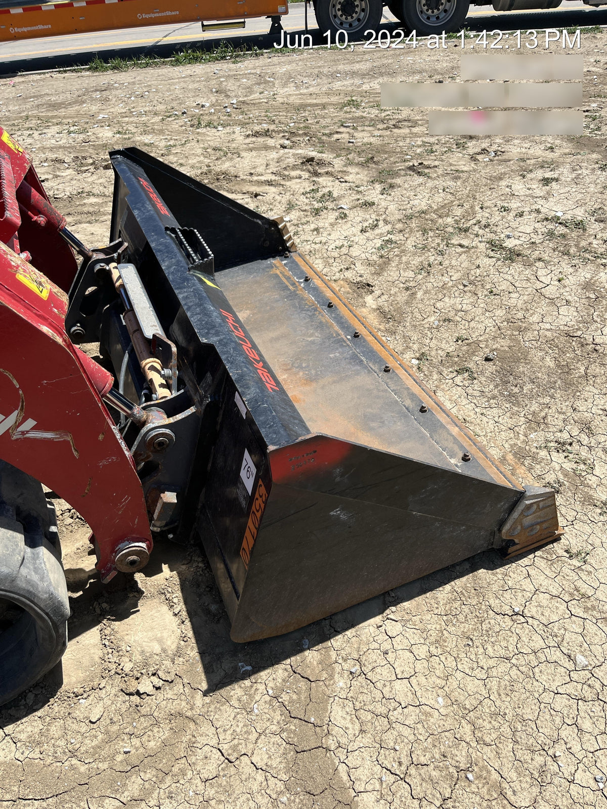 2023 TAG MANUFACTURING 76" Smooth Bucket - Tag