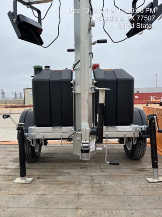 2024 Wanco WLTT-4MM4K Diesel, Deep Sea Controller, Shore Power Plug, Auto Start, (4) 350W LED Floodlights, 4kW Generator, 60 Gal Fuel Tank, 2" Ball, T3