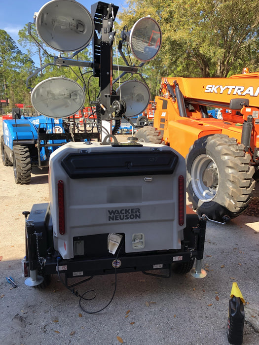 2019 Wacker Neuson LTV6L-MH Wacker Neuson LTV6L Mobile Light Tower w/Fuel Level Sensor Installed