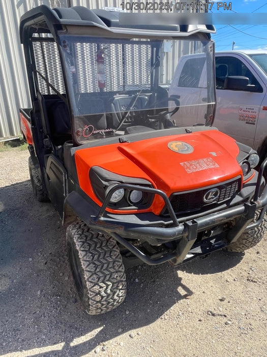 2019 Kubota RTV-XG850WL-H 4wd Utility Cart, Gas, 2 Seat, LED Strobe, Windshield Tempered Glass, Plastic Canopy, Wire Harness Kit, Backup Alarm