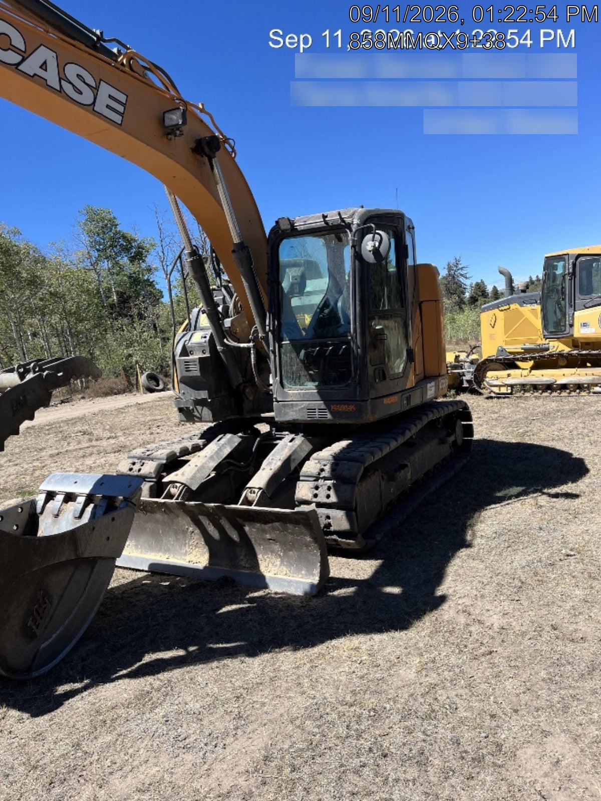 2022 CASE CX145D SR
