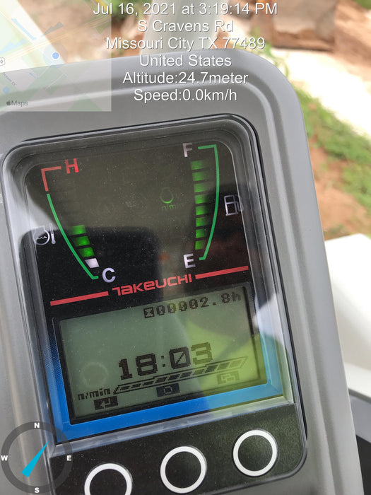 2021 TAKEUCHI TB235-2R