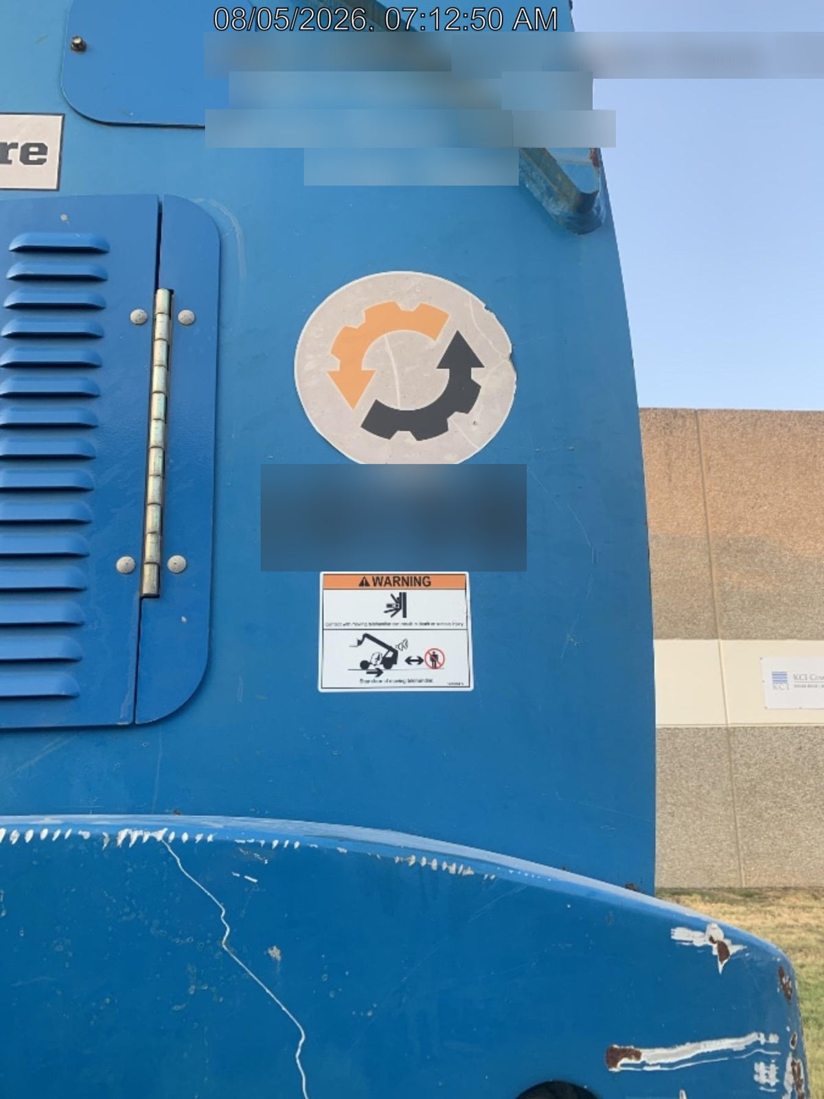 2018 Genie GTH-1056 Genie GTH-1056 w/ROPS, Work Lights, Solid Tires, RH Cab Mesh, Beacon, 60" Carriage and Forks